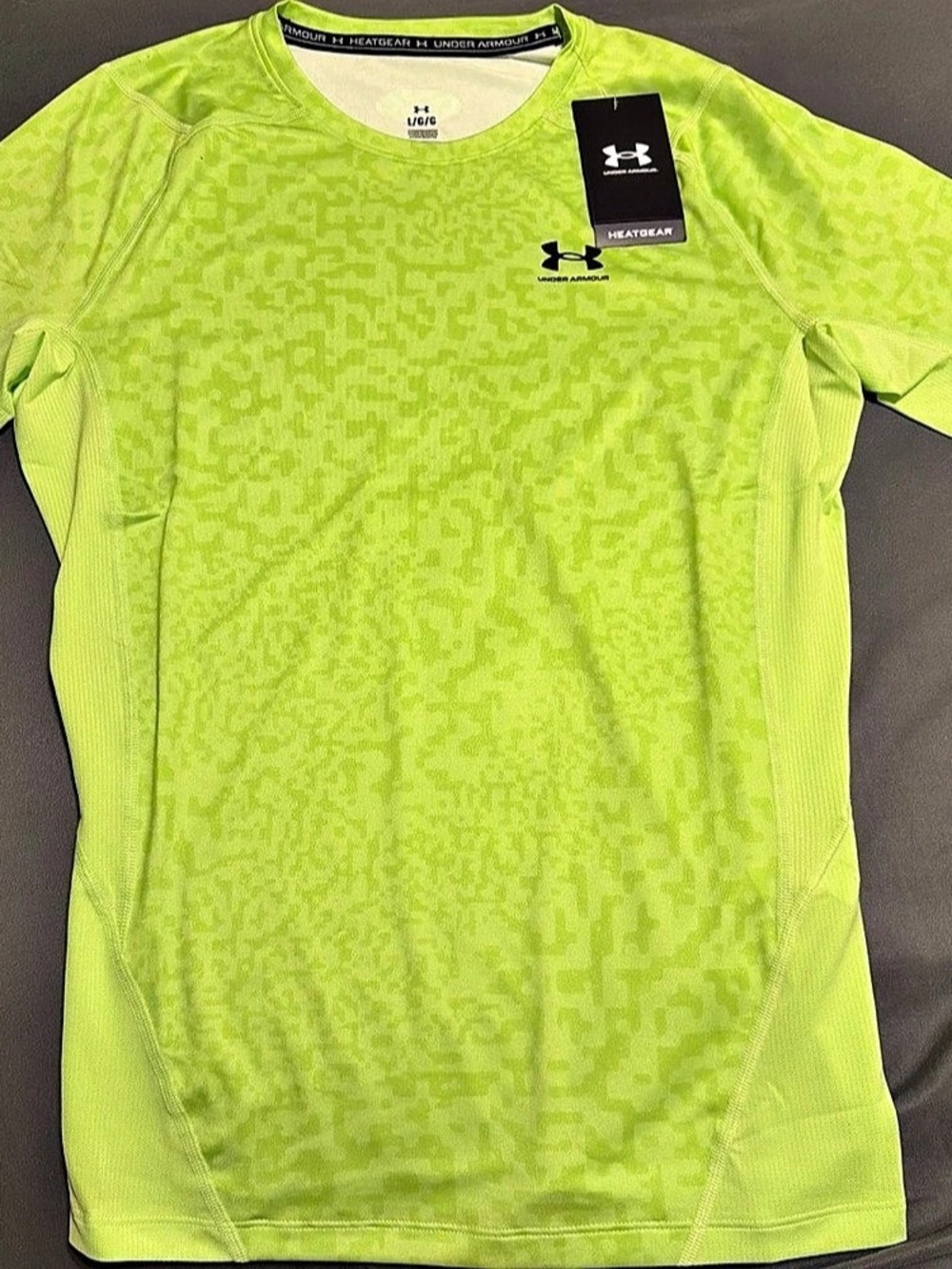 Under Armour HeatGear compression shirt Short Sleeve Compression Shirt in Green